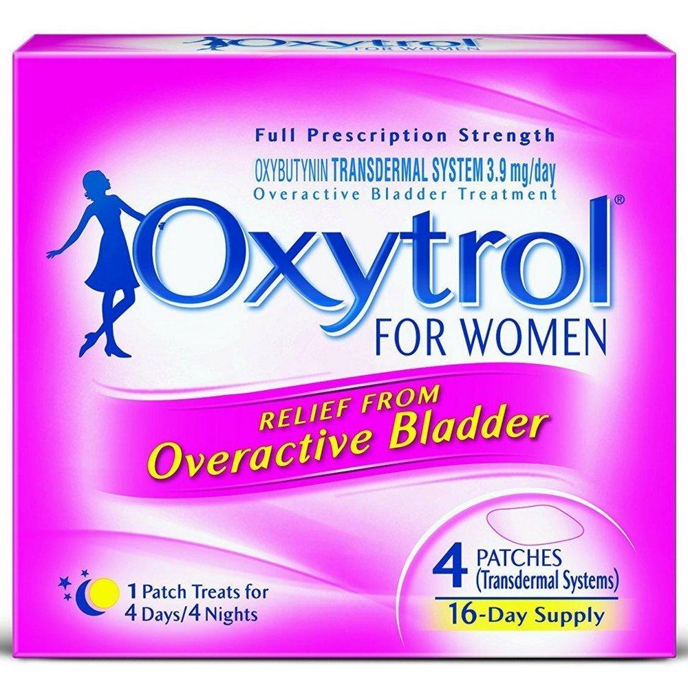 for Women Overactive Bladder Transdermal Patch, 4 CT (PACK OF 2) By ...