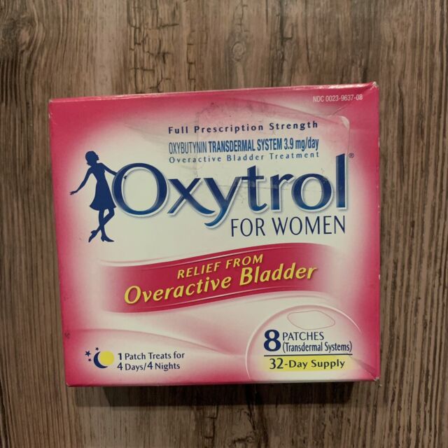 Oxytrol for Women Relief from Overactive Bladder 8 Patches Exp. 08/2021 ...